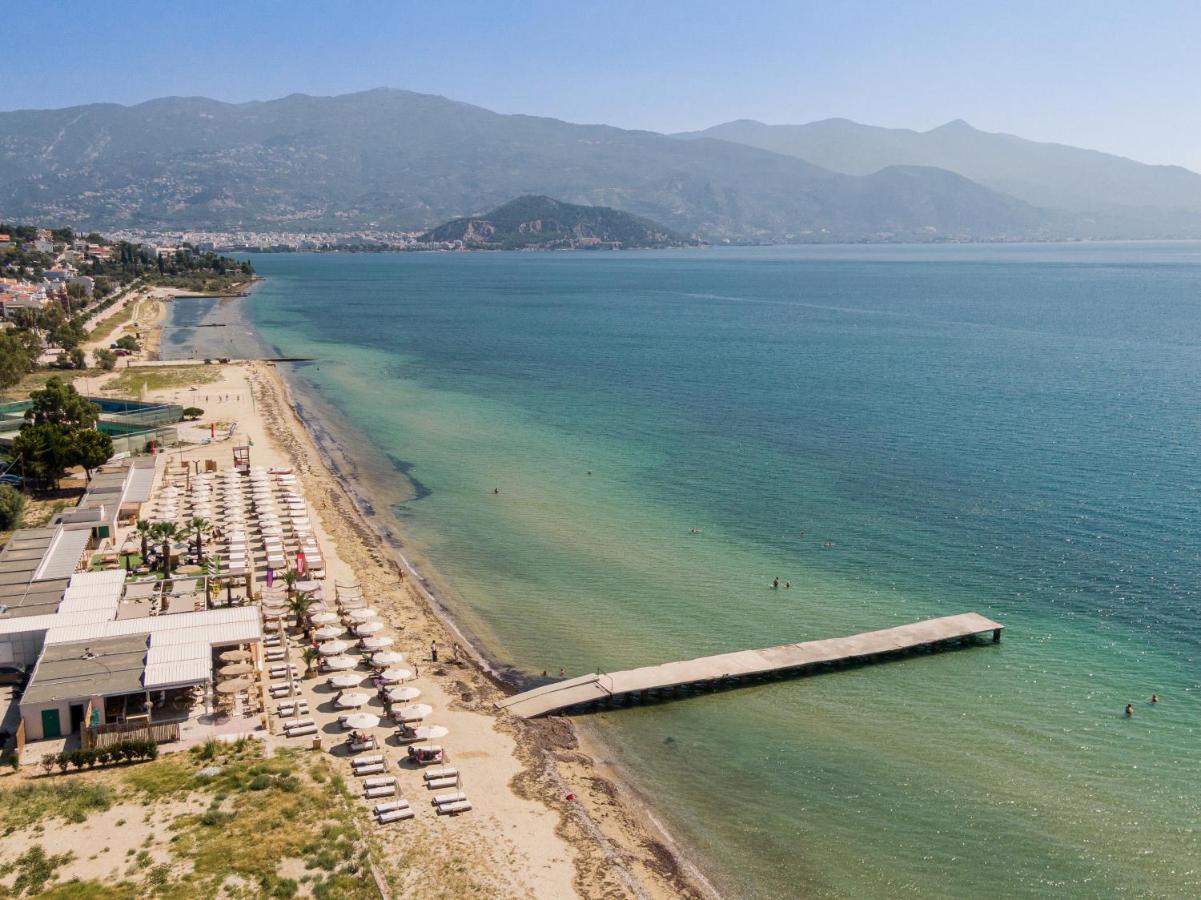 Ferienwohnung Gabbiano Blu Volos Exterior foto