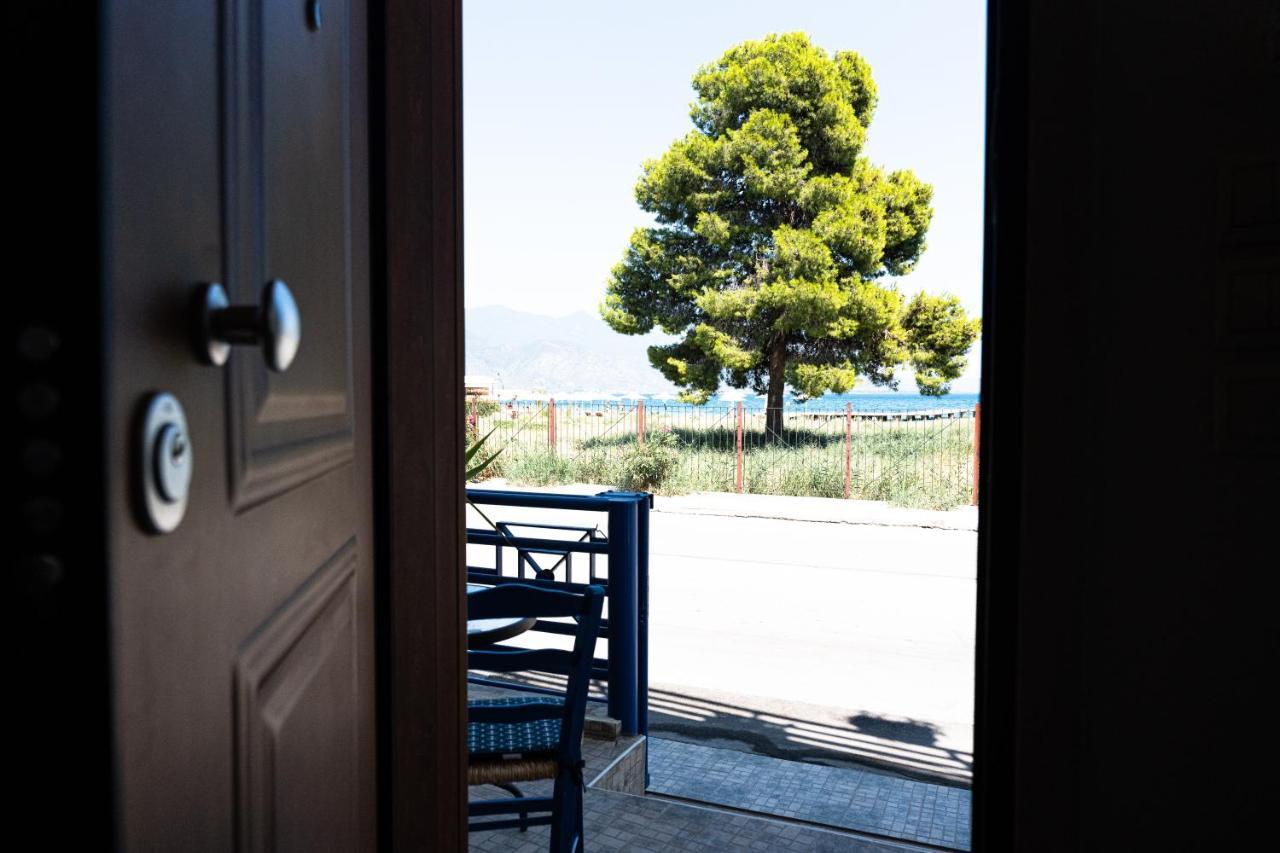 Ferienwohnung Gabbiano Blu Volos Exterior foto