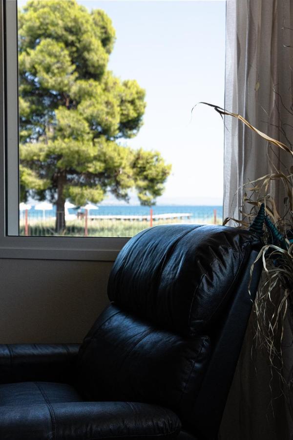 Ferienwohnung Gabbiano Blu Volos Exterior foto